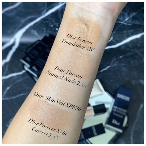 DIOR Forever Natural Nude Foundation Review & Swatches